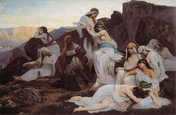 70 sławnych olejnych obrazów - Debat_Ponsan_The_Daughter_of_Jephthah.jpg