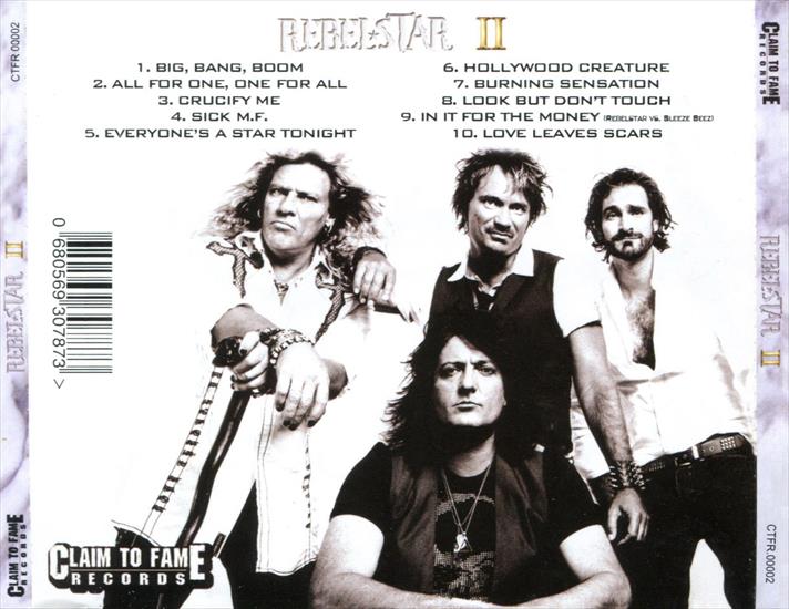 CD BACK COVER - CD BACK COVER - REBELSTAR - Rebelstar II.bmp
