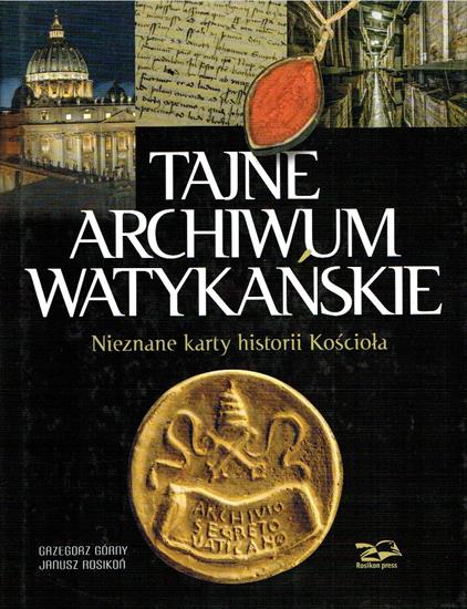 Tajne archiwum watykańskie - Tajne archiwum watykańskie 1.jpg
