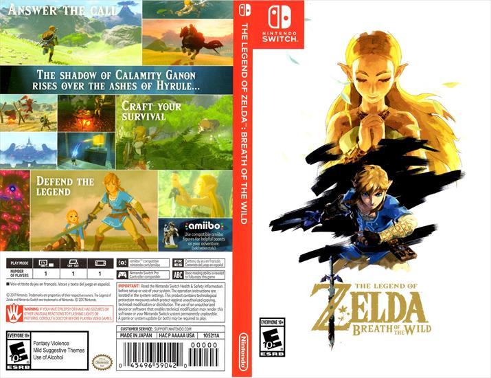  Cover Nintendo Switch - The Legend of Zelda Breath of the Wild Nintendo Switch - Cover.jpg